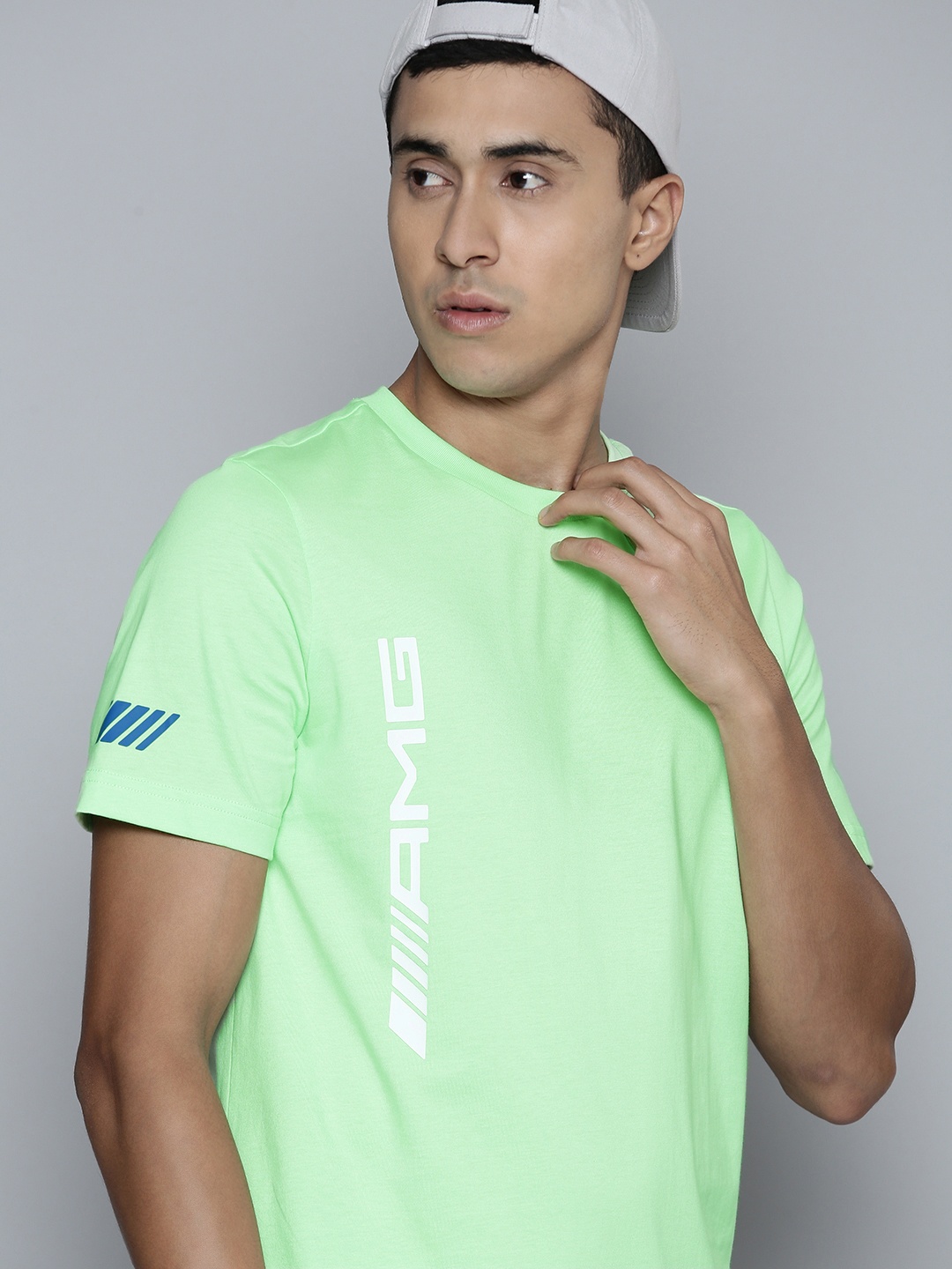 PUMA Motorsport Mercedes AMG Petronas Printed T-shirt, Green