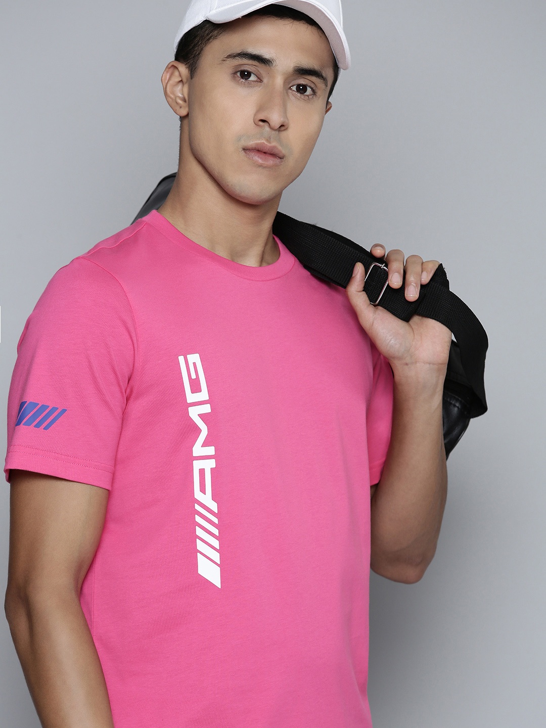 

PUMA Motorsport Mercedes AMG Petronas Printed T-shirt, Pink