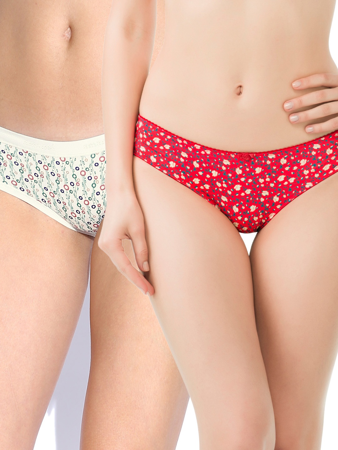 

Amante Women Pack of 3 Briefs, Red