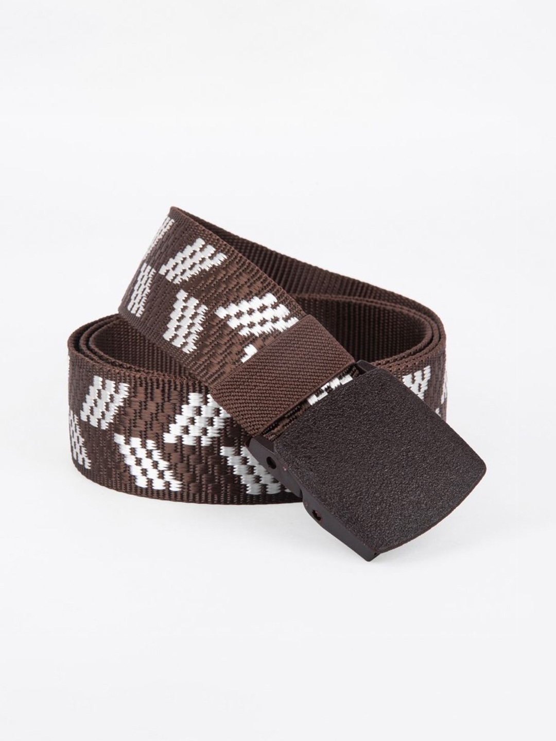 

Kastner Men Textured Wide Belt, Brown