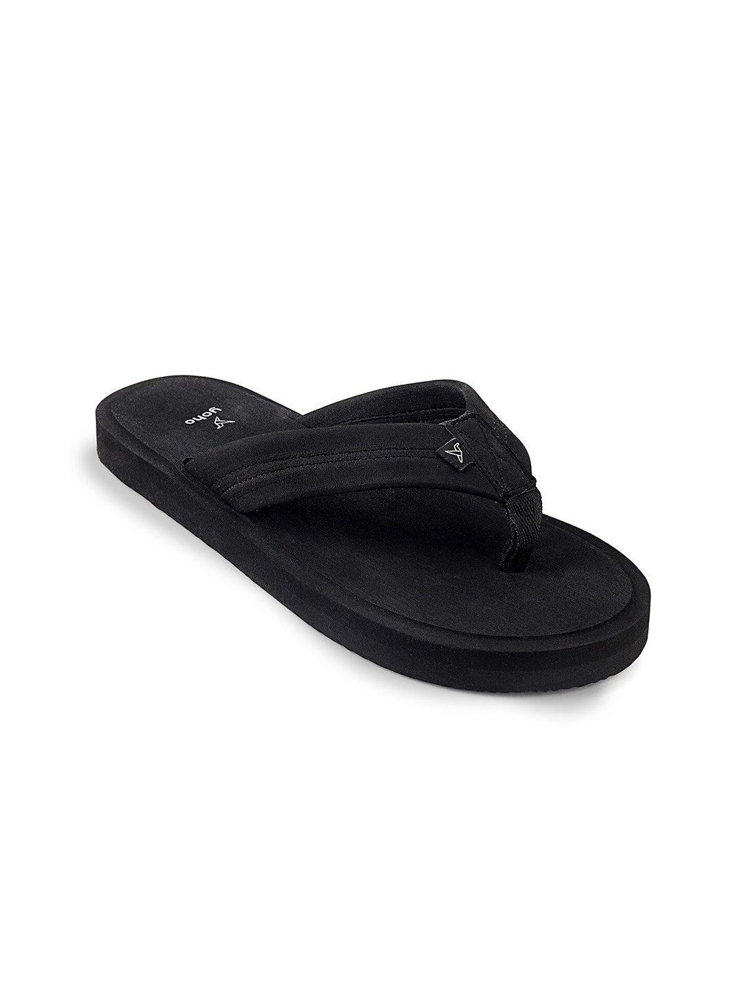 

yoho Women Orthopedic & Anti Skid Comfortable Thong Flip-Flops, Black