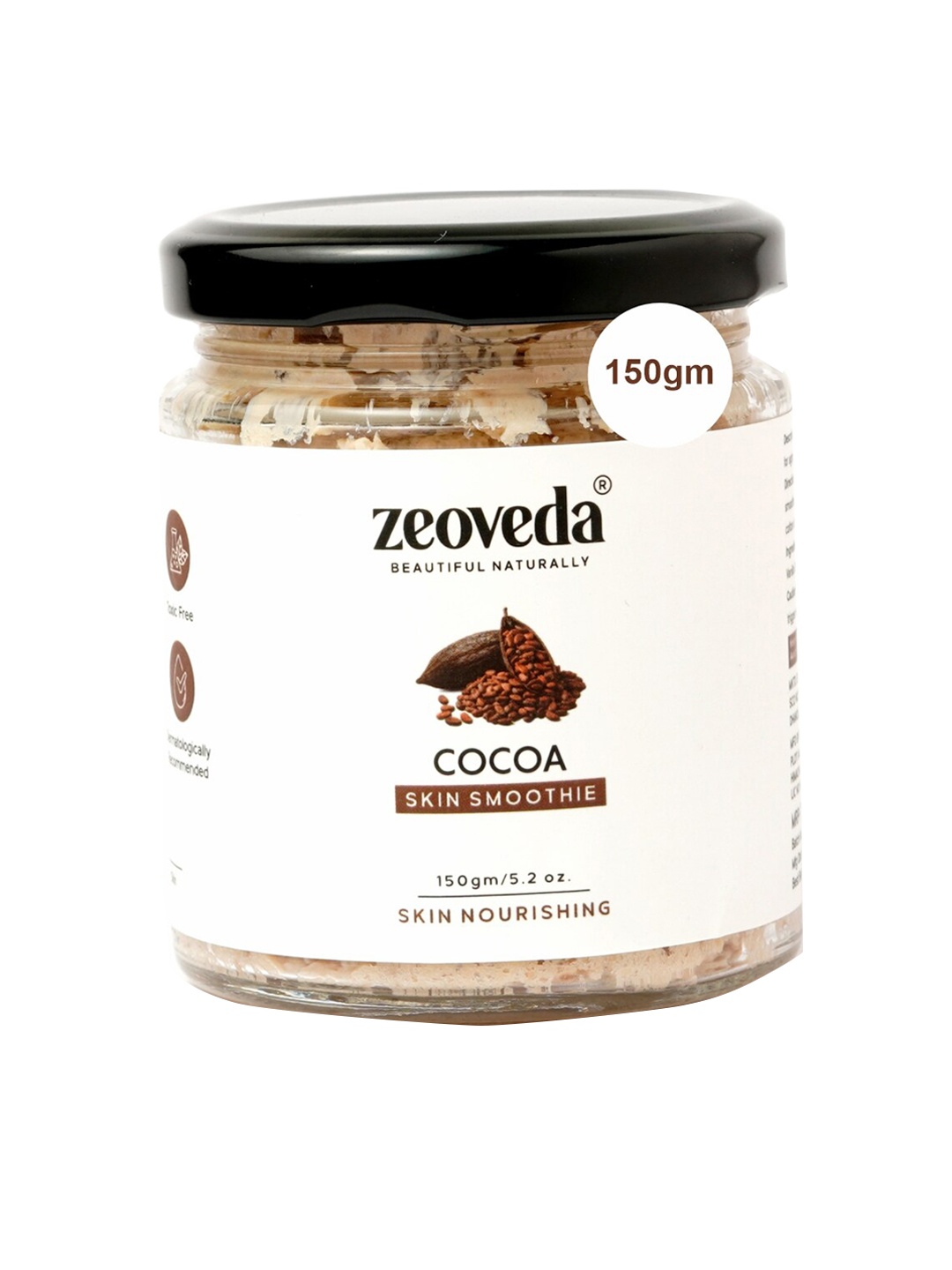 

Zeoveda Cocoa Skin Smoothie Nourishing Face Wash with Shea Butter & Cocoa Butter - 150g, White