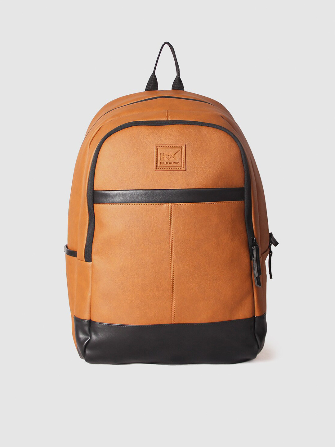 

HRX by Hrithik Roshan Padded PU Backpack, Brown