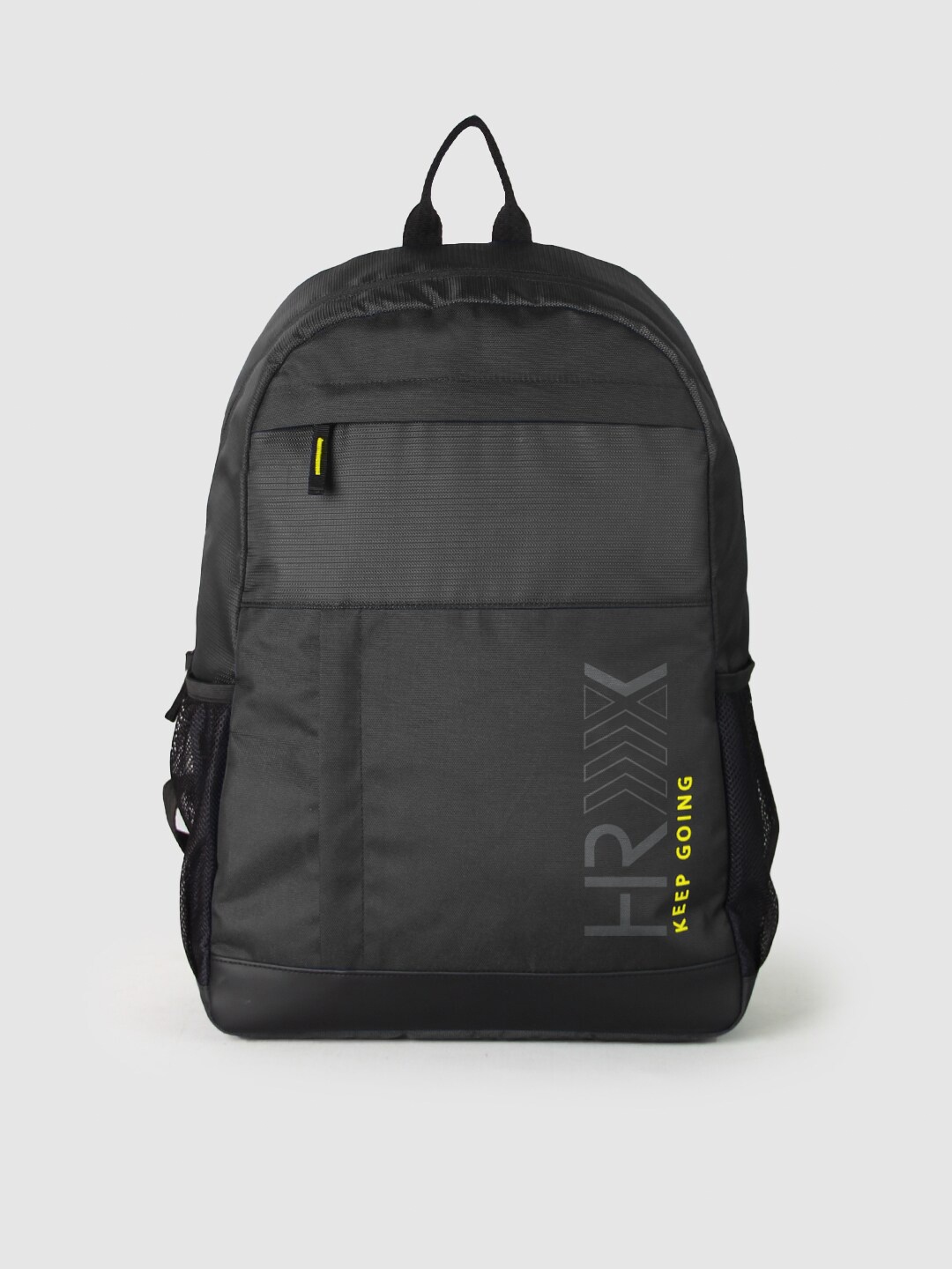 

HRX by Hrithik Roshan Typography Printed Backpack, Black