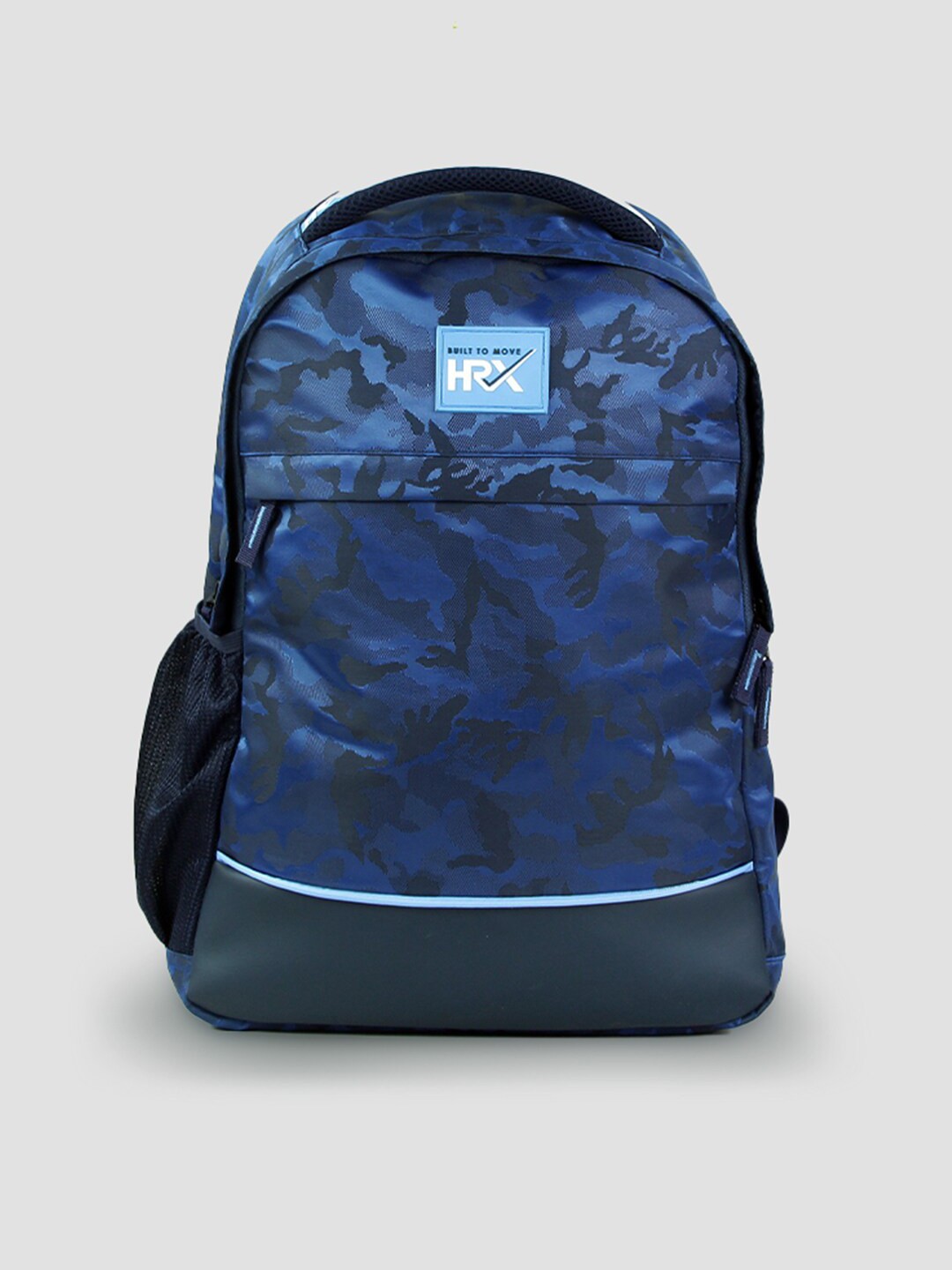 

HRX by Hrithik Roshan Camouflage Backpack, Blue