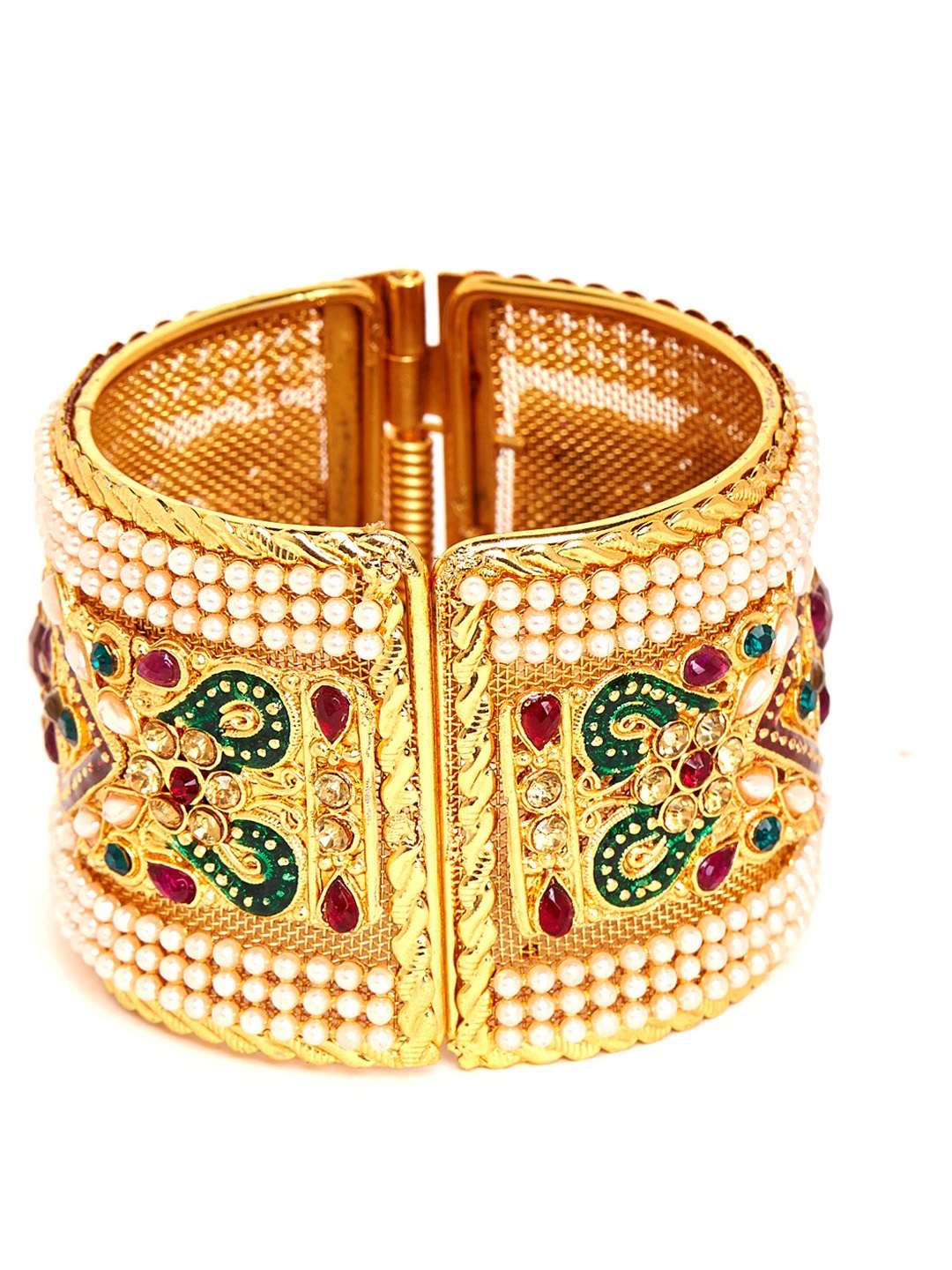 

PANASH Women Gold-Toned Embellished Bangle