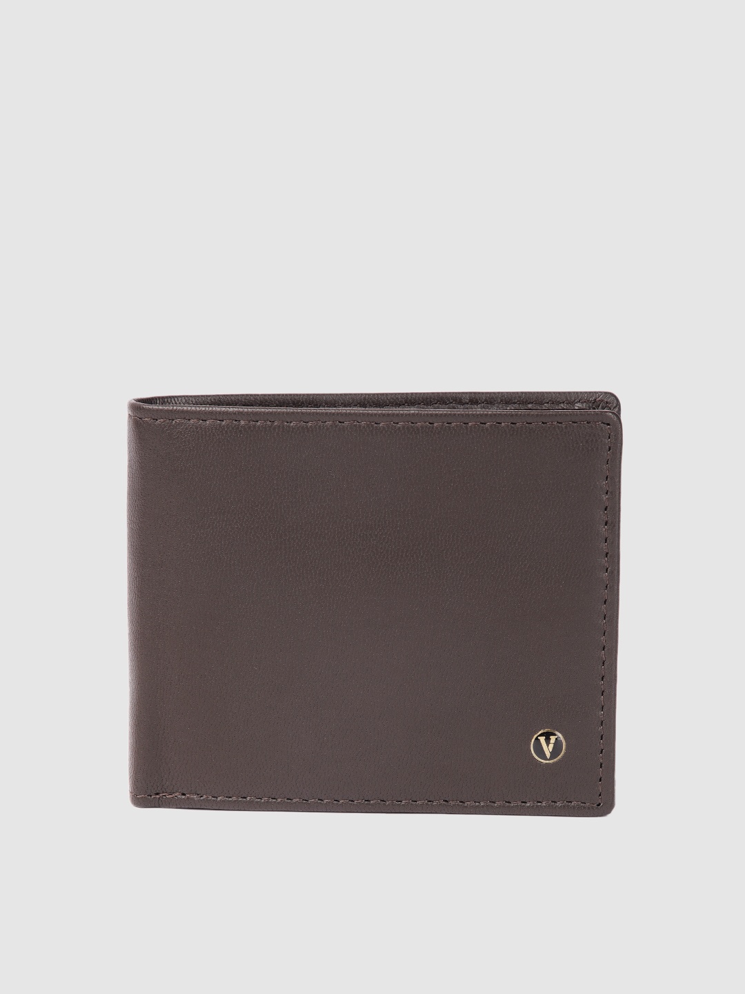 

Van Heusen Men Leather Two Fold Wallet, Brown