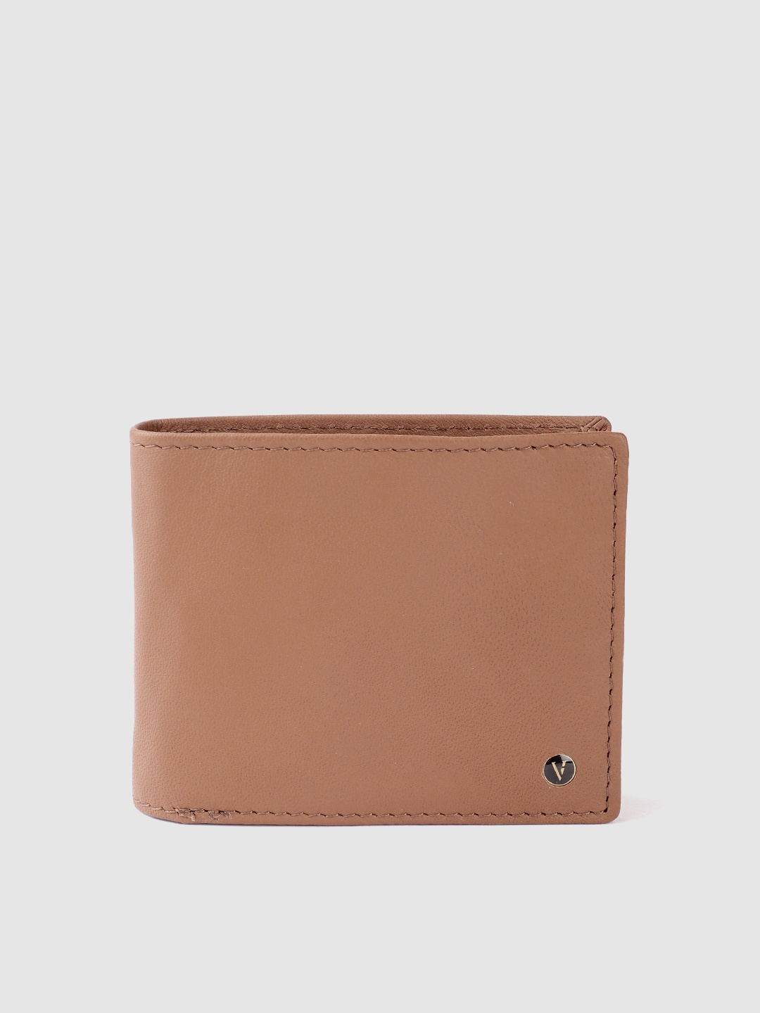 

Van Heusen Men Leather Two Fold Wallet, Tan