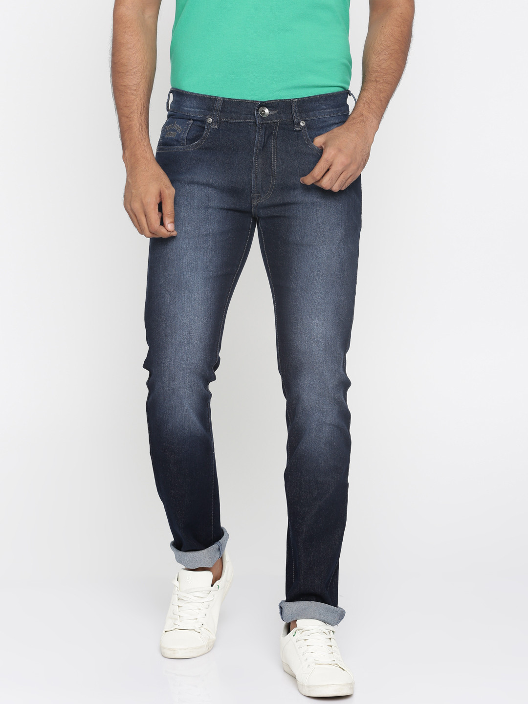 

Pepe Jeans Men Blue Slim Fit Low-Rise Clean Look Stretchable Jeans