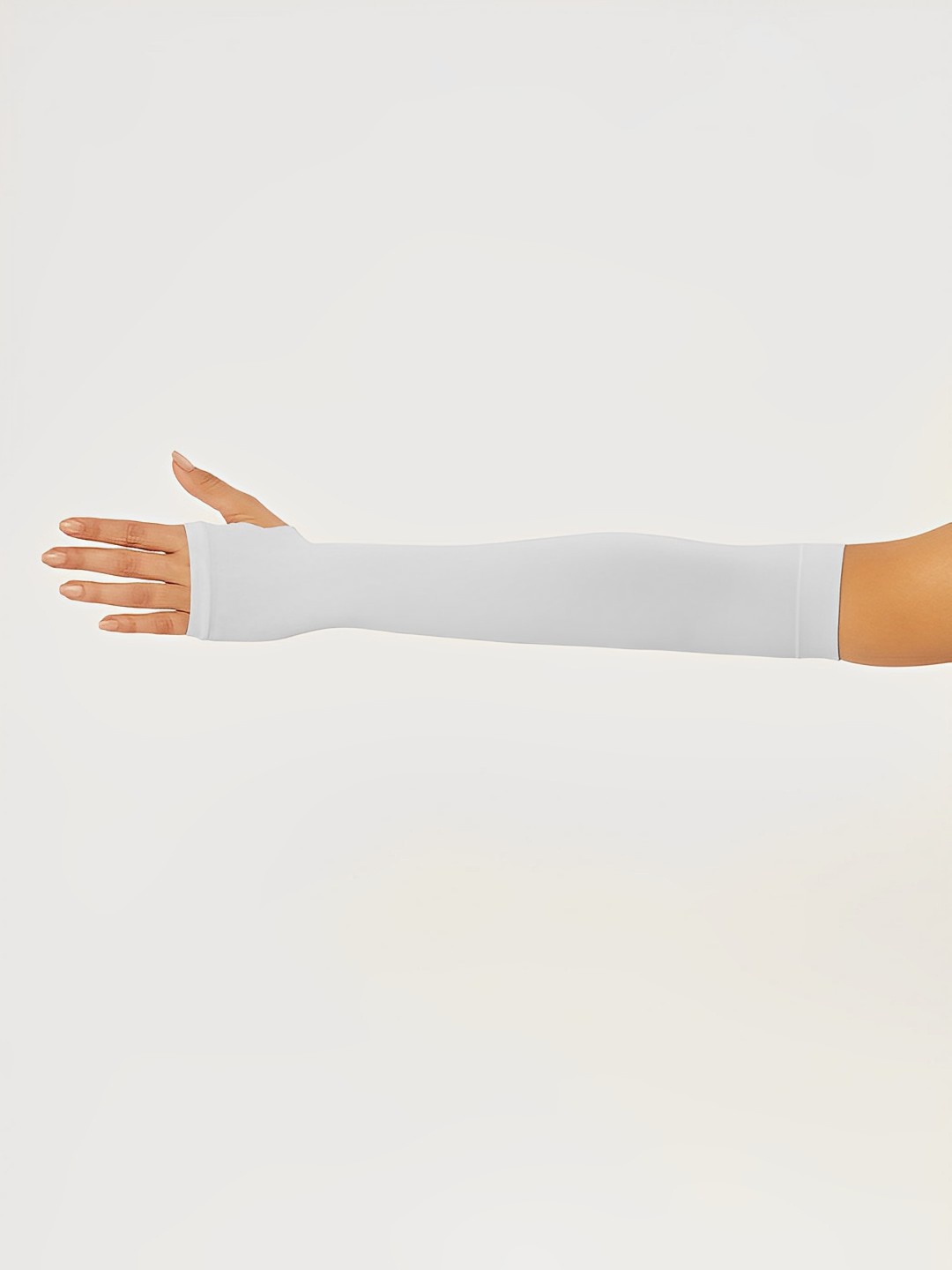 

Kastner Women UV Protection Arm Sleeves Gloves, White