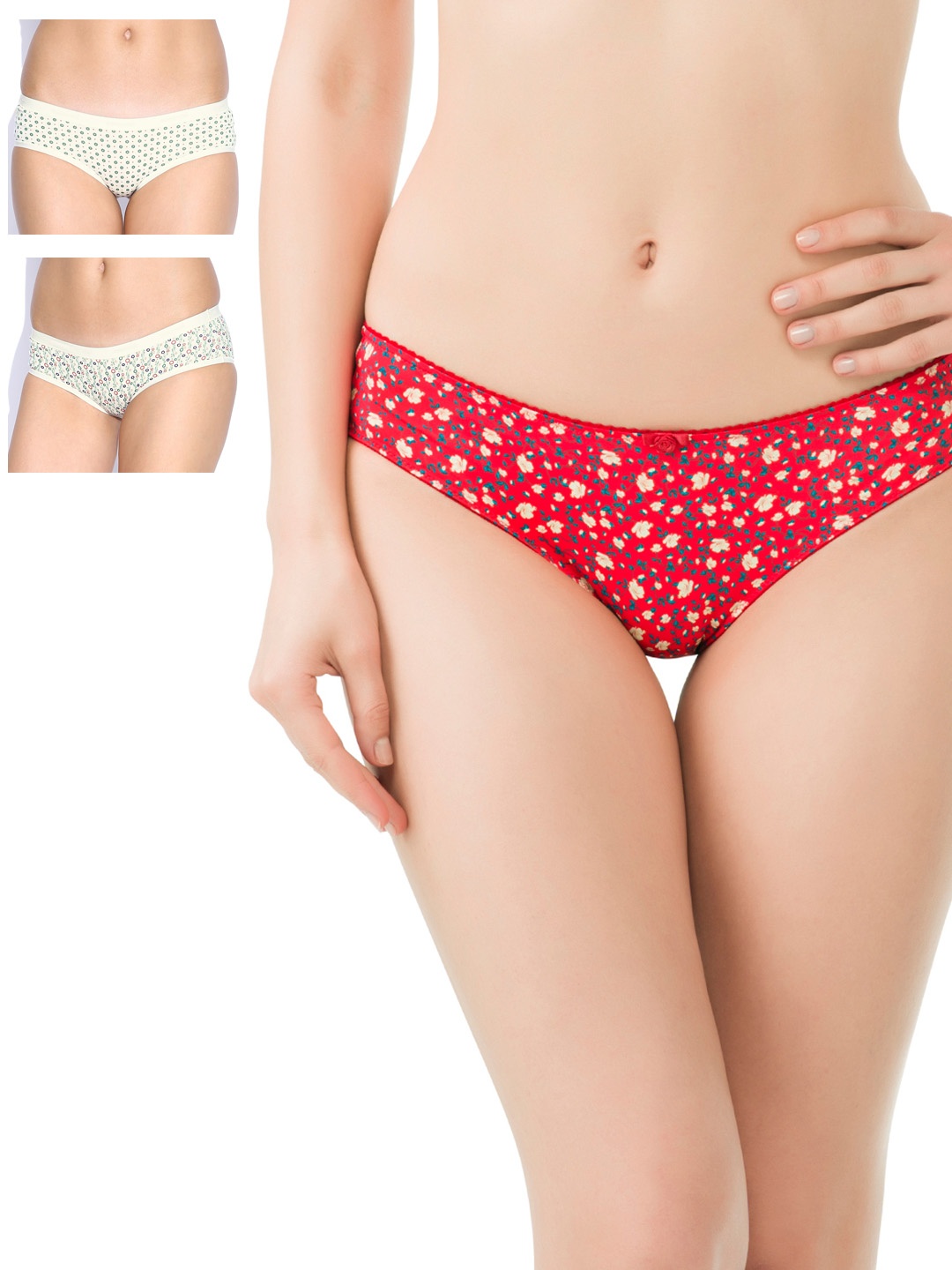

Amante Women Pack of 3 Briefs 1065023-1-1944785-1, Red