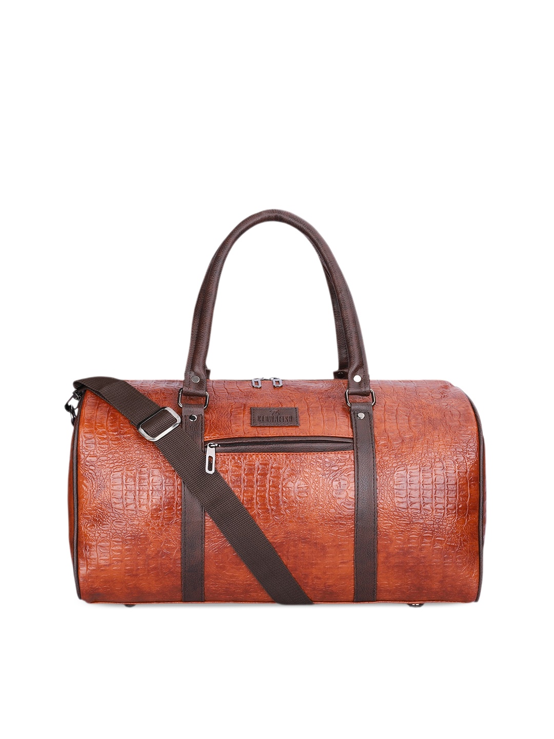 

THE CLOWNFISH Ewan unisex Ewan Black Solid Duffel Bag, Tan