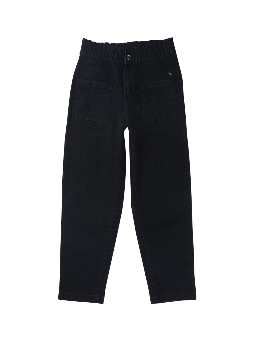 

Gini and Jony Girls Mid-Rise Denim Jeans, Black