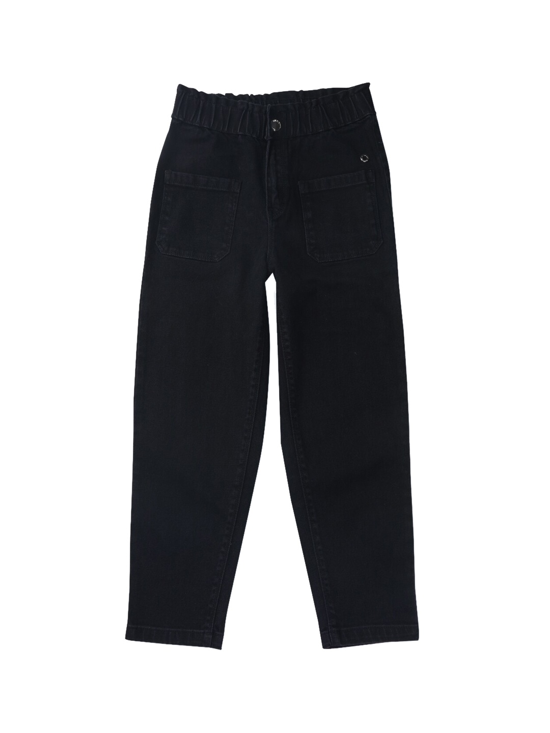 

Gini and Jony Girls Mid-Rise No Fade Denim Jeans, Black
