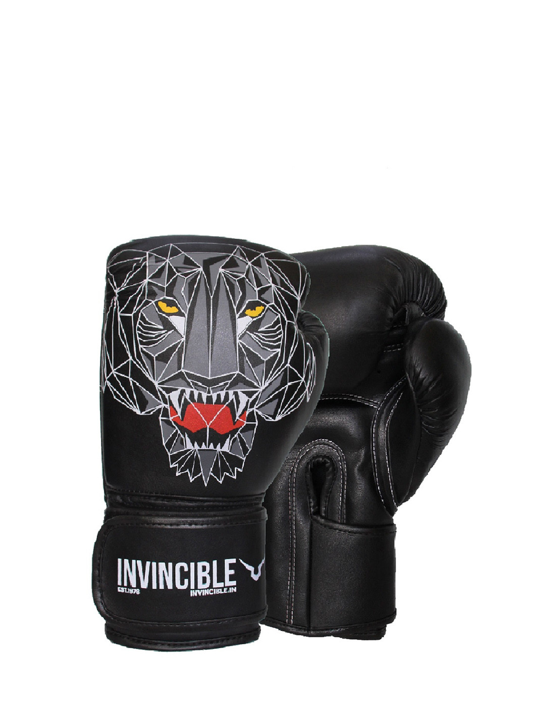 

Invincible White Tiger Combat Competition Gloves, Black