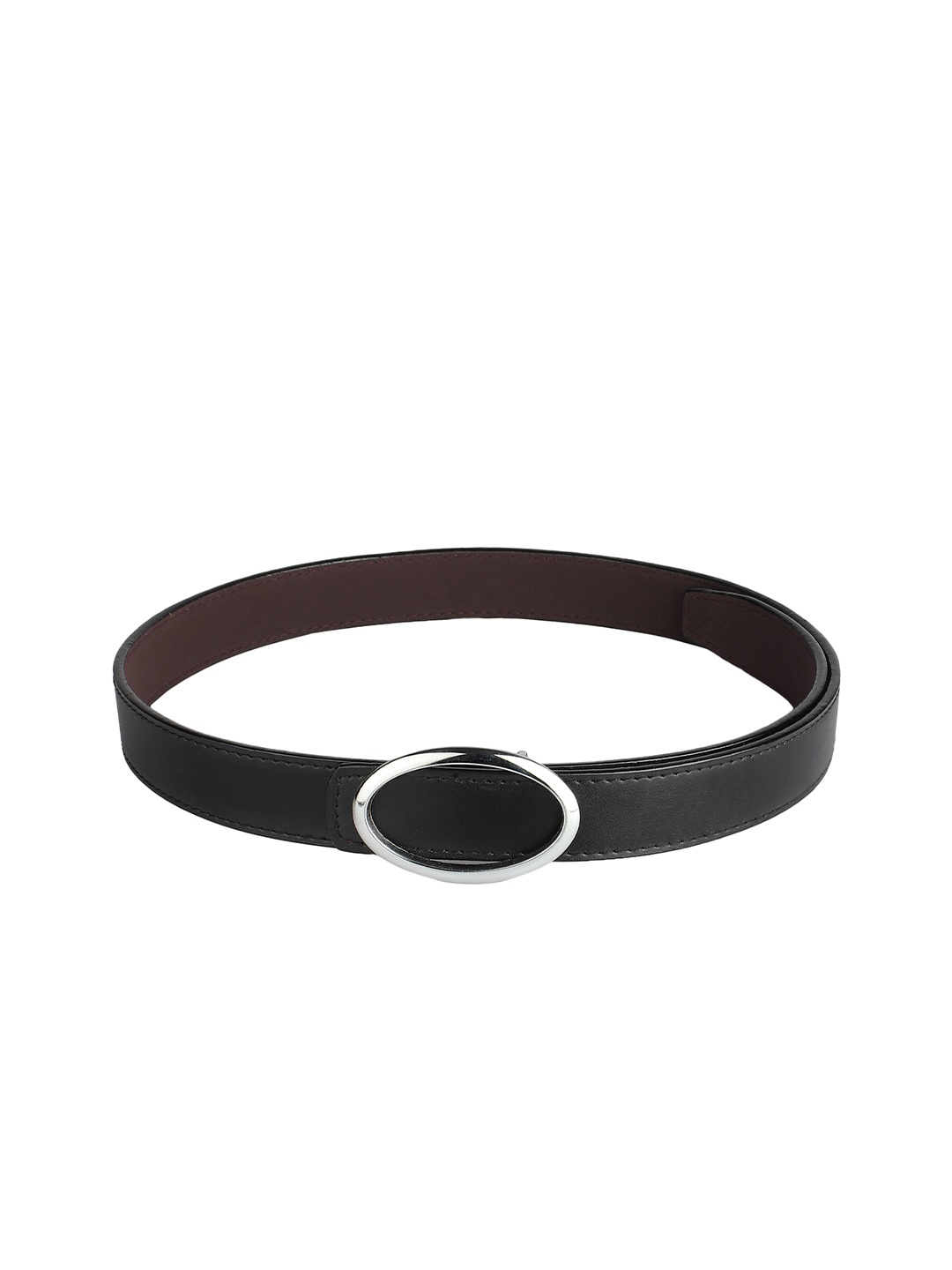 

DressBerry Women Push Pin Wide Belt, Black