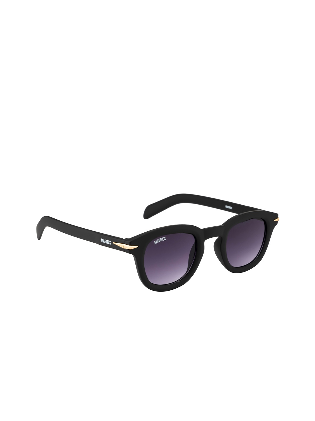 

MAGNEQ Lens & Round Sunglasses With Polarised & UV Protected Lens MG 2185/S C2 4618, Purple