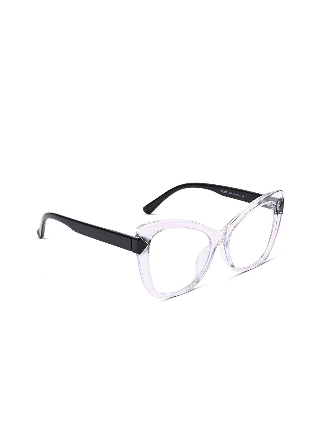 

Voyage Clear Lens & Cateye Sunglasses With UV Protected Lens 68092MG4009, Transparent