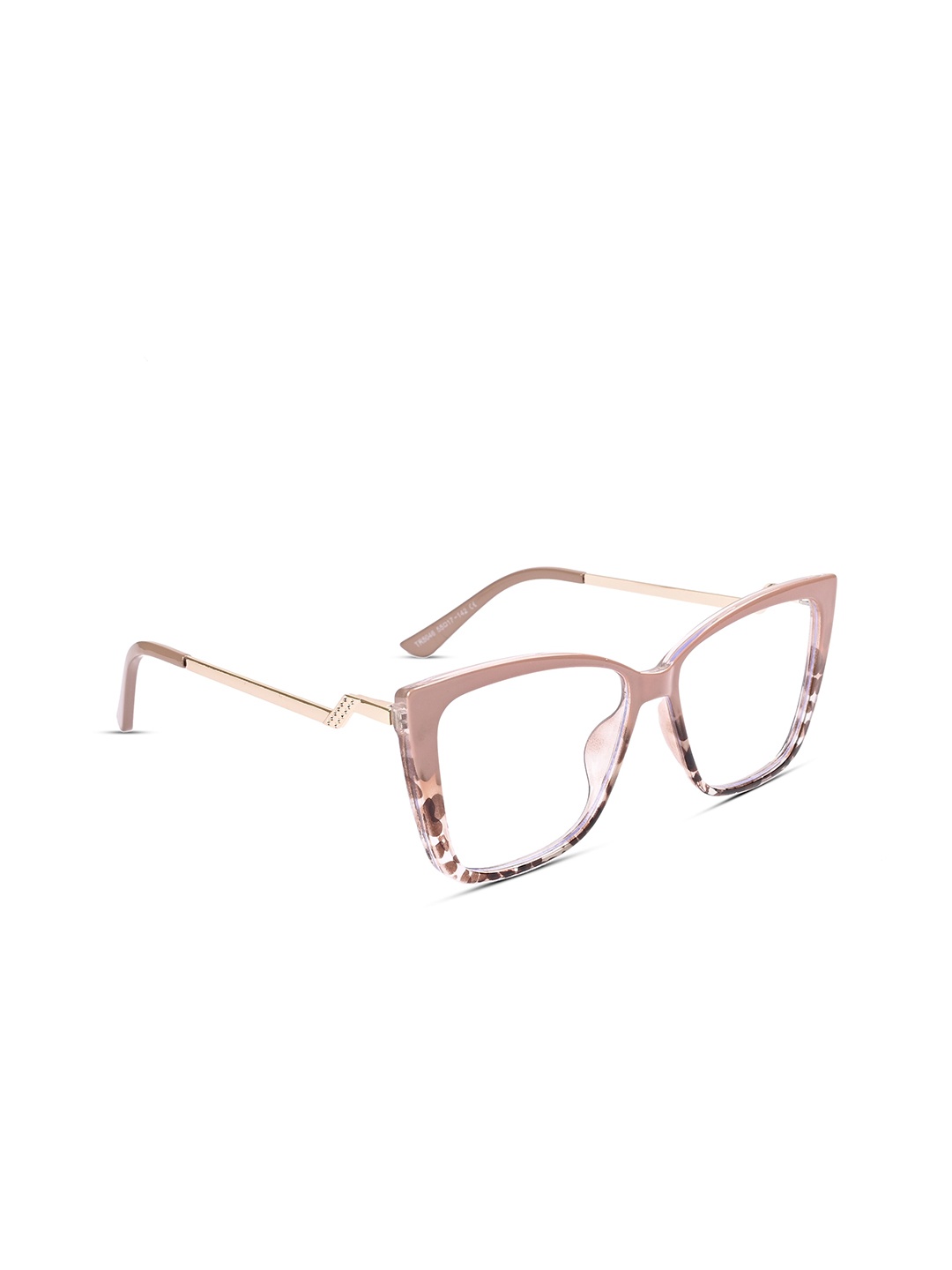 

Voyage Clear Lens & Cateye Sunglasses With UV Protected Lens TR5046MG4013, Transparent