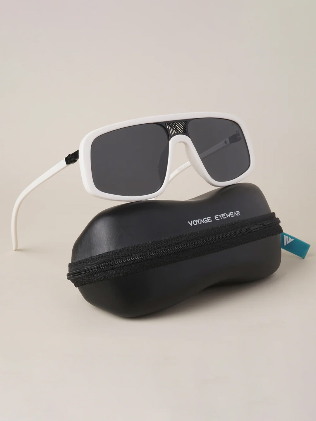 

Voyage Lens & Wayfarer Sunglasses With UV Protected Lens 2846MG4016, Black