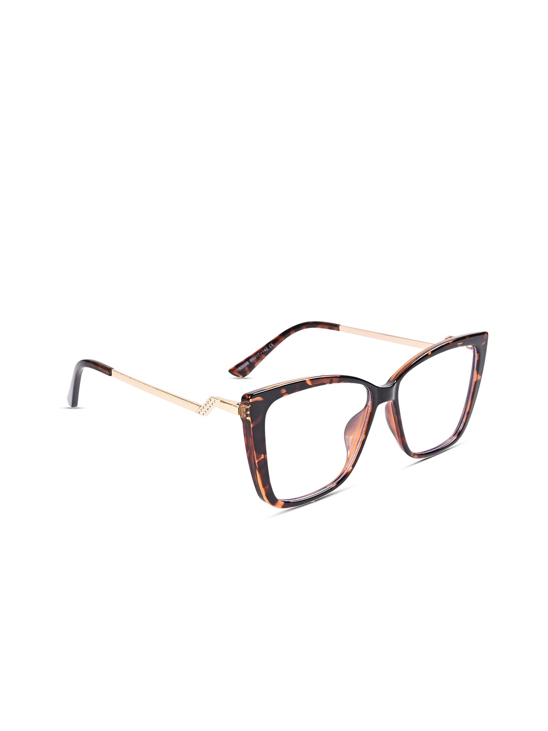 

Voyage Clear Lens & Cateye Sunglasses With UV Protected Lens TR5046MG4015, Transparent