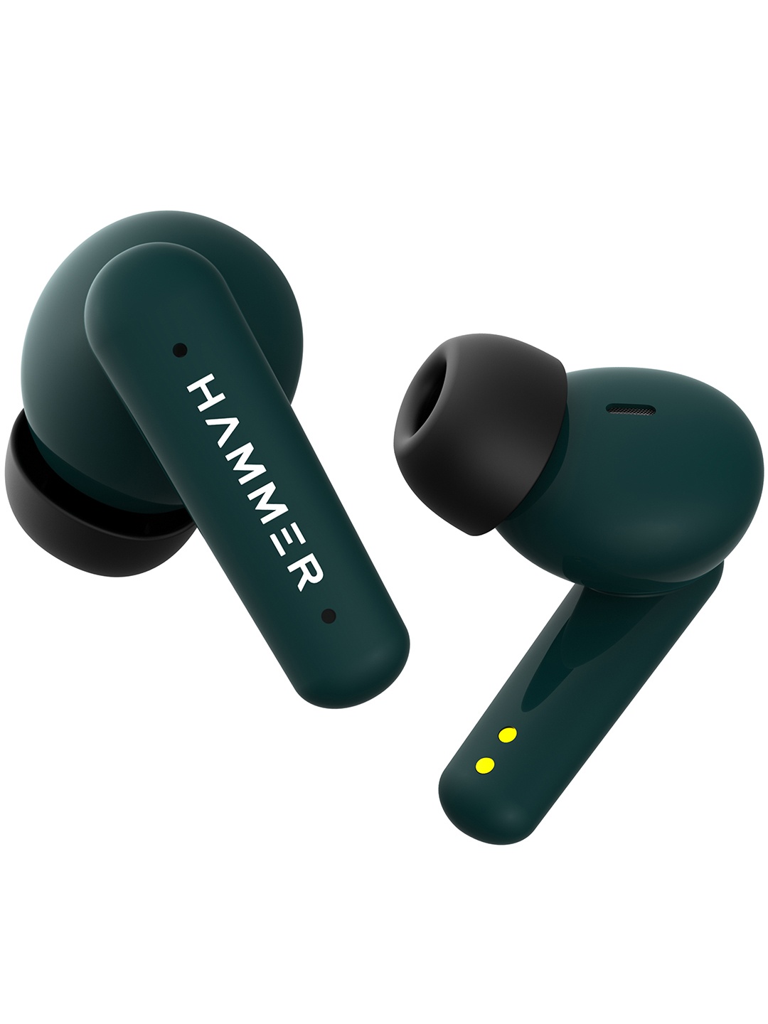 

HAMMER Emerald Green Airflow Plus Bluetooth Earbuds with Smart Touch Control