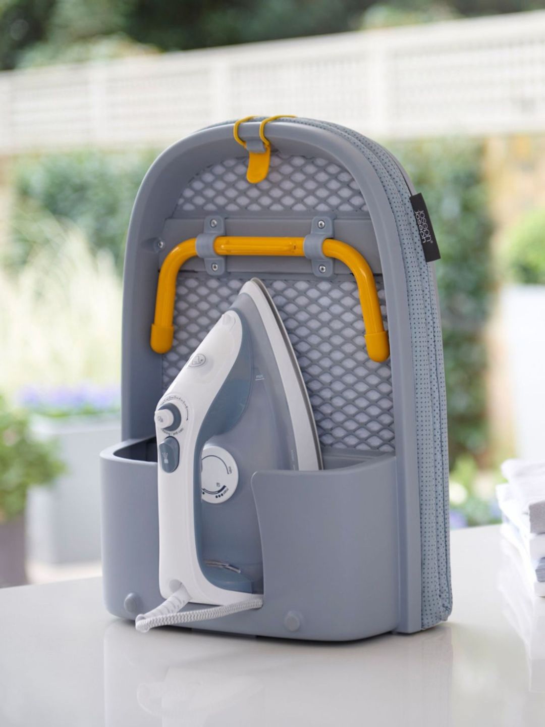 

Joseph Joseph Grey Pocket Folding Table-Top Ironing Board