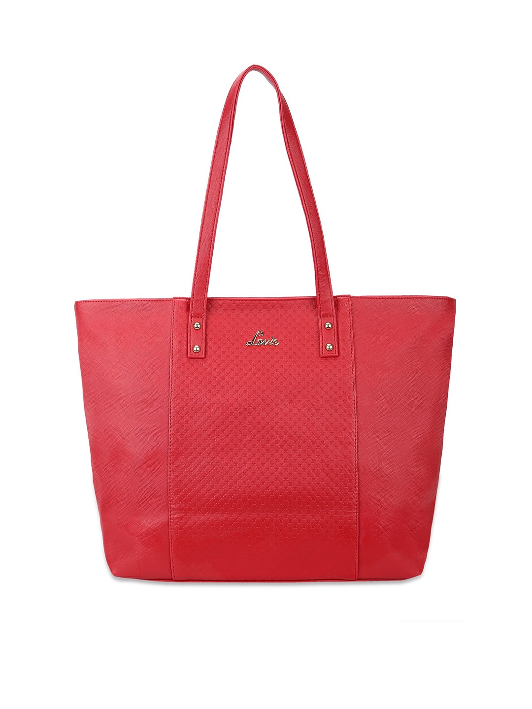 

Lavie Textured Oversized Shopper Shoulder Bag, Red