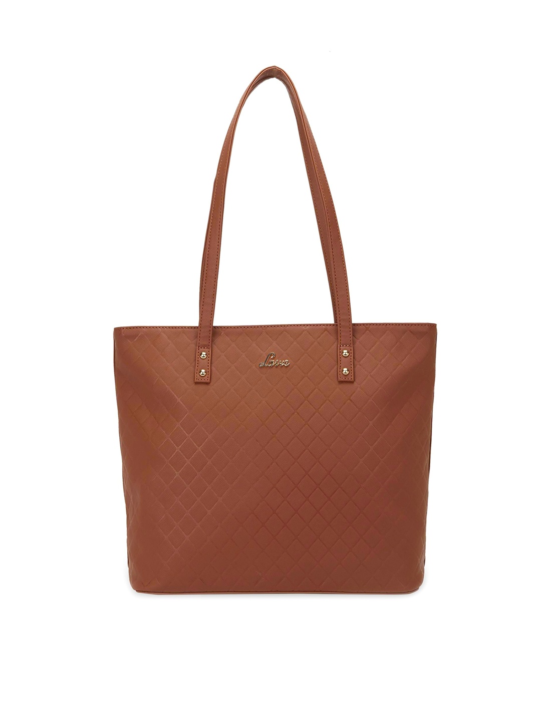 Lavie Textured Structured Shoulder Bag, Brown