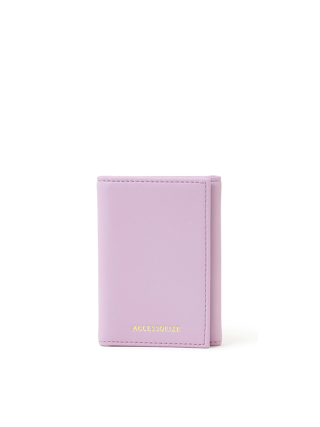 

Accessorize London Faux Leather Travel Card Holder, Lavender