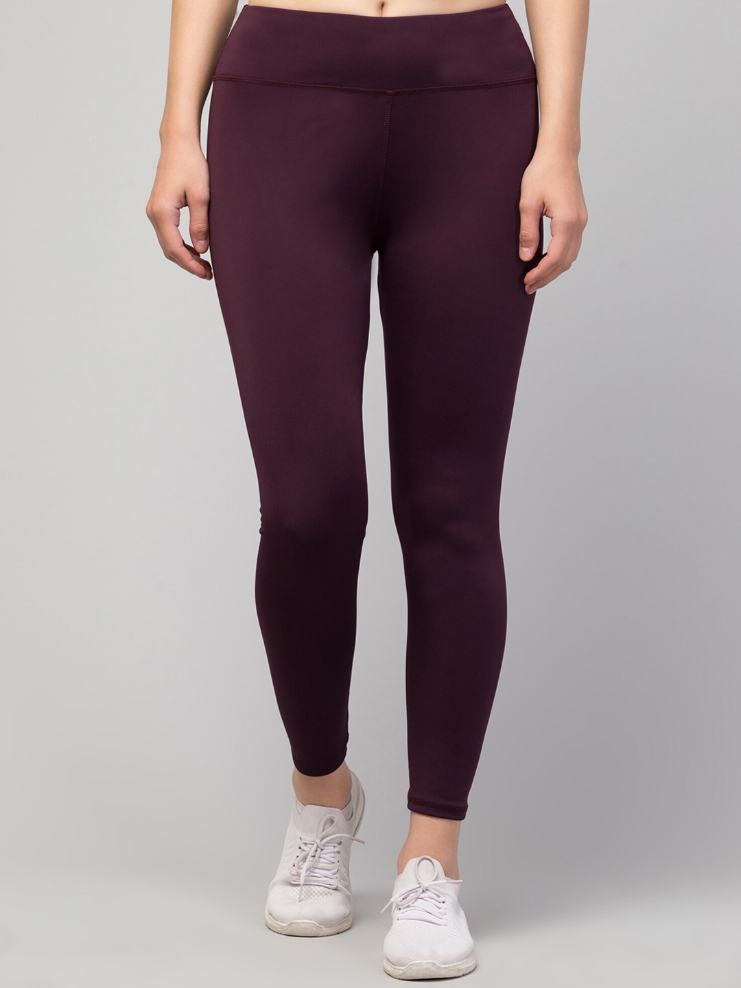 

Apraa & Parma Women High Waist Dry-Fit Running Tights, Purple