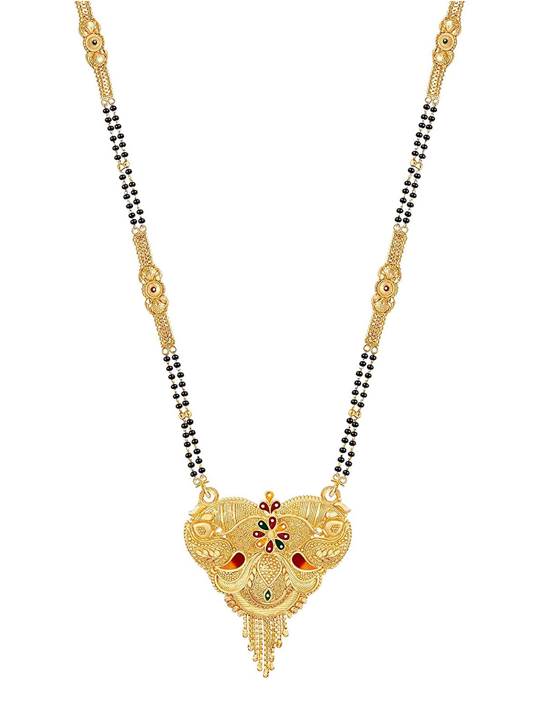 

MANSIYAORANGE Gold-Plated Mangalsutra
