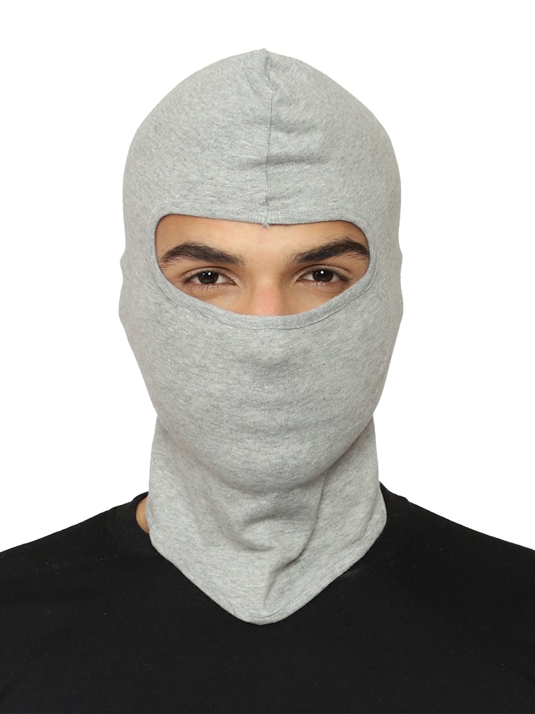 

Gajraj Reusable Full Face Mask, Grey melange