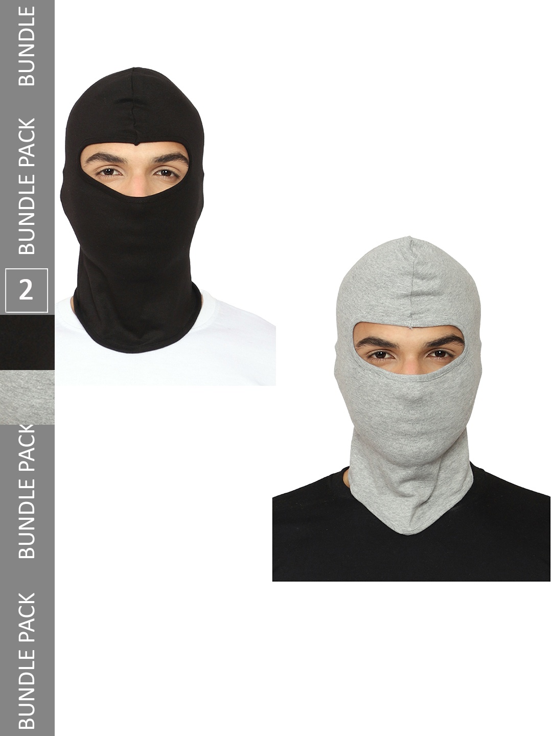 

Gajraj Pack Of 2 Reusable Face Masks, Black