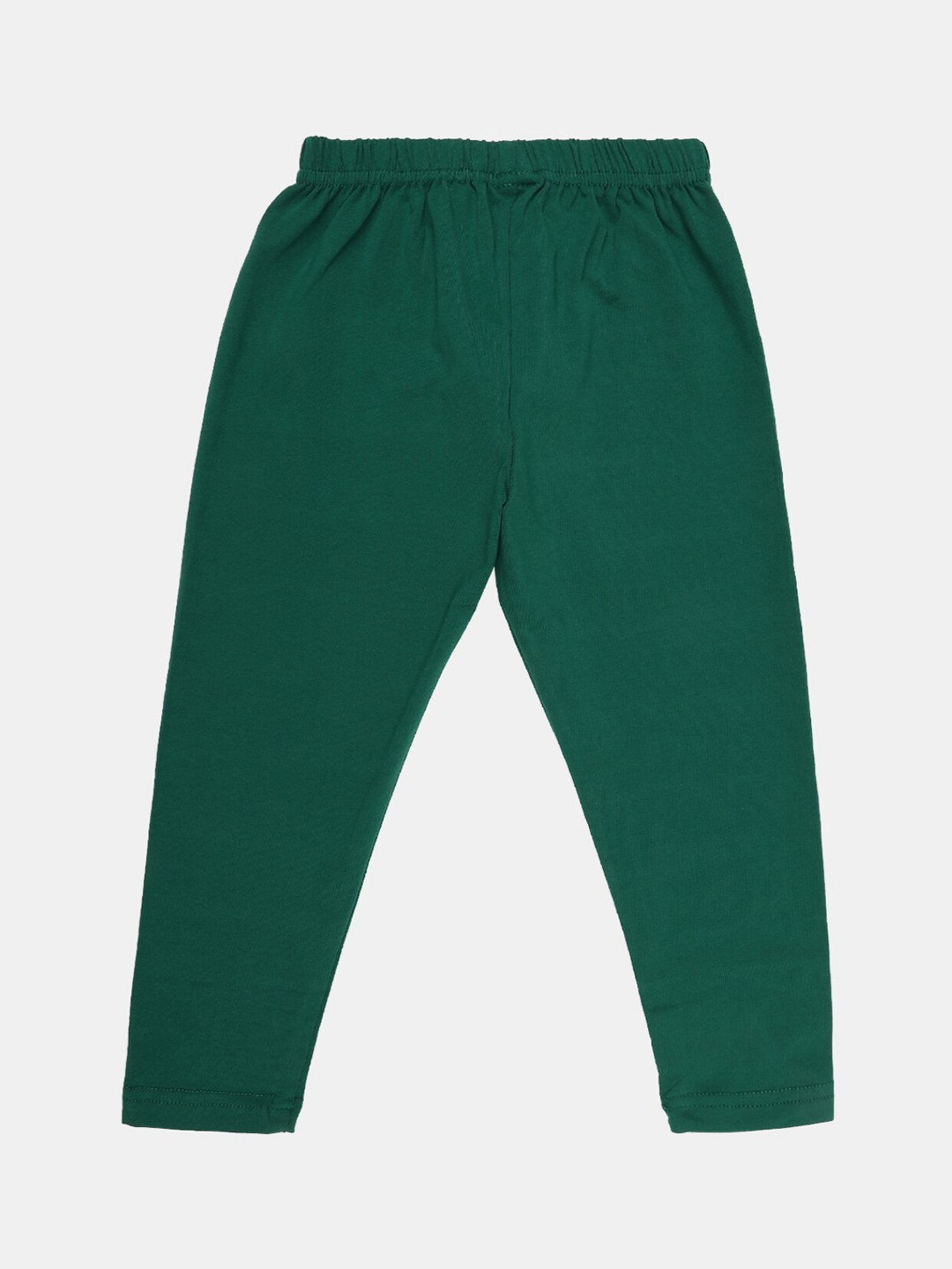 

V-Mart Girls Ankle-Length Cotton Legging, Green