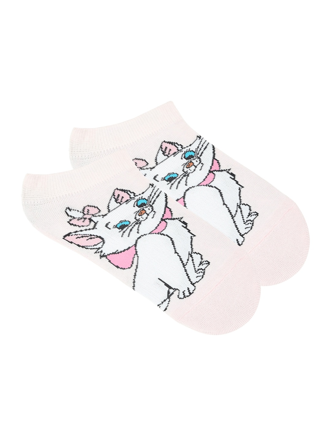 

Balenzia x Disney Women Patterned Ankle Length Socks, Pink