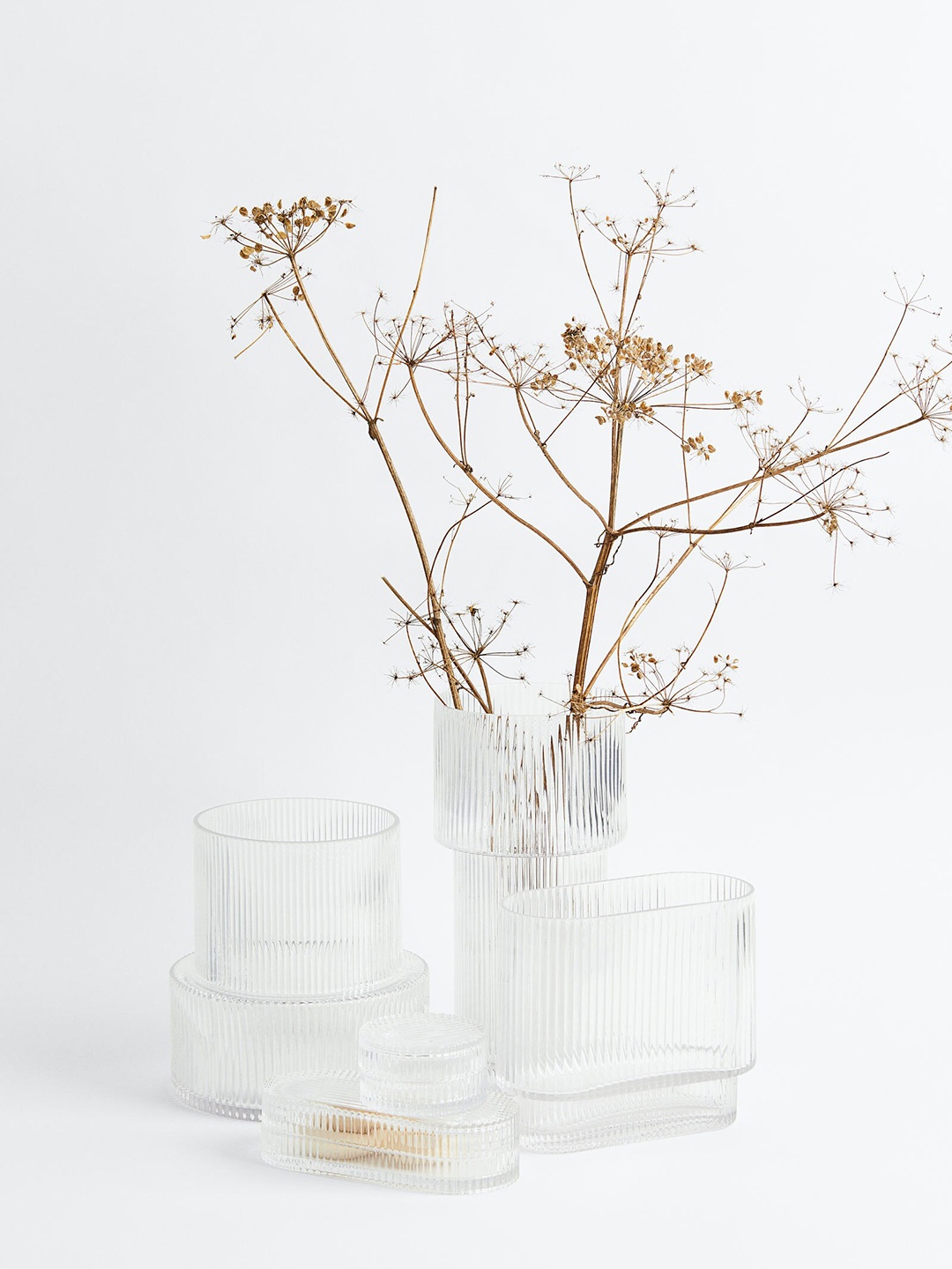 

H&M Transparent Oval Glass Box