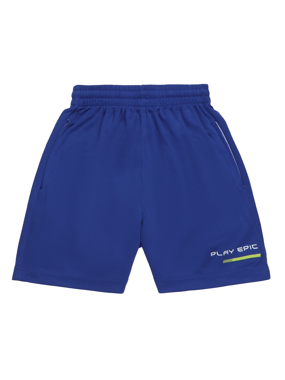 

Bodycare Kids Boys Mid-Rise Above Knee Length Sports Shorts, Blue