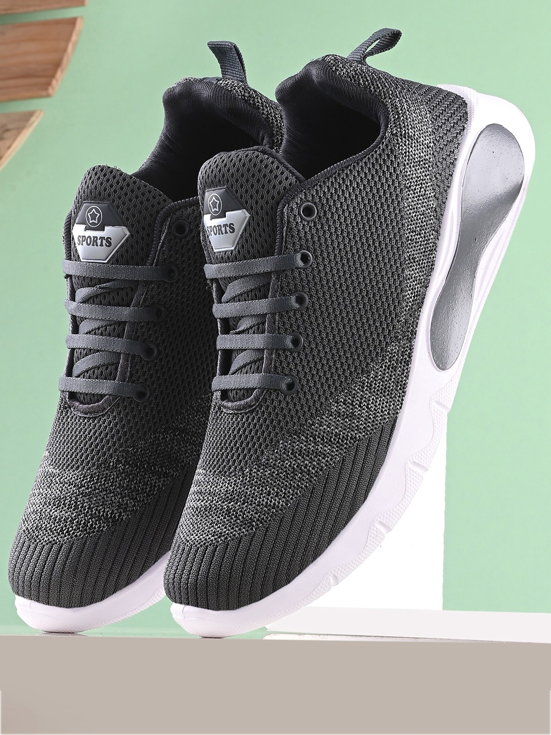 

BIRDE Men Mesh Walking Sports Shoes, Grey