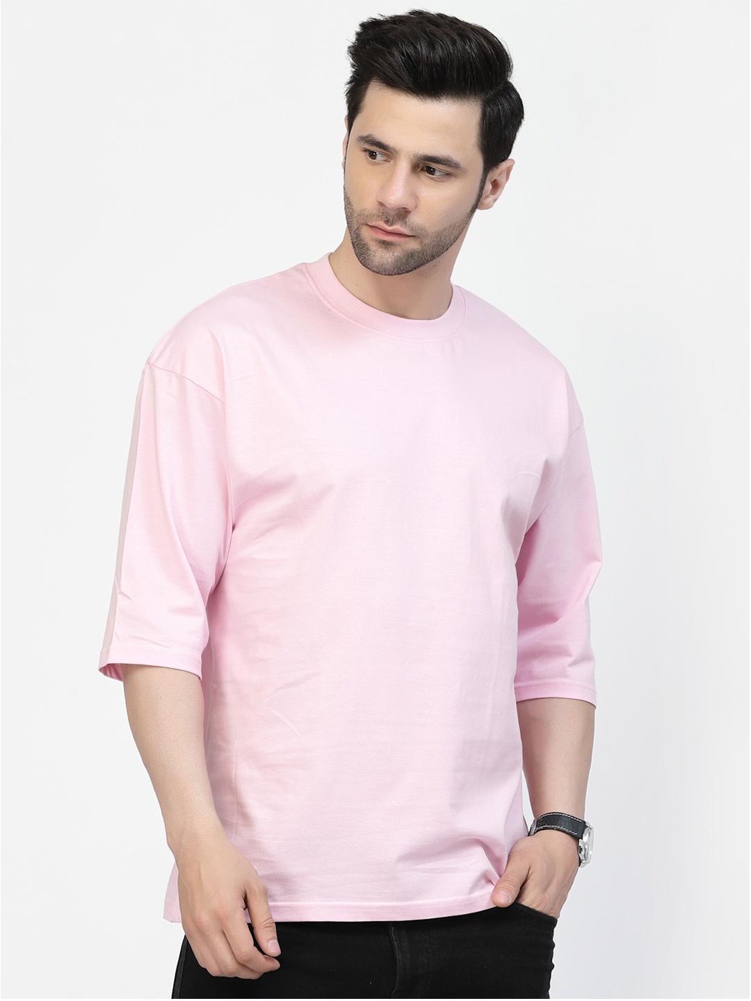 

Gavin Paris Pure Cotton Oversized T-Shirt, Pink