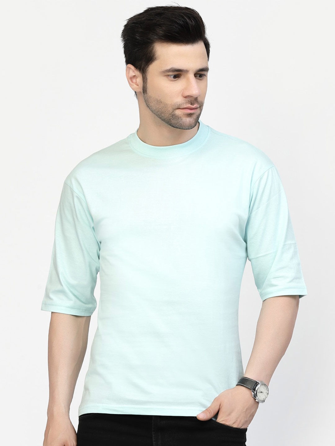 

Gavin Paris Pure Cotton Oversized T-shirt, Blue