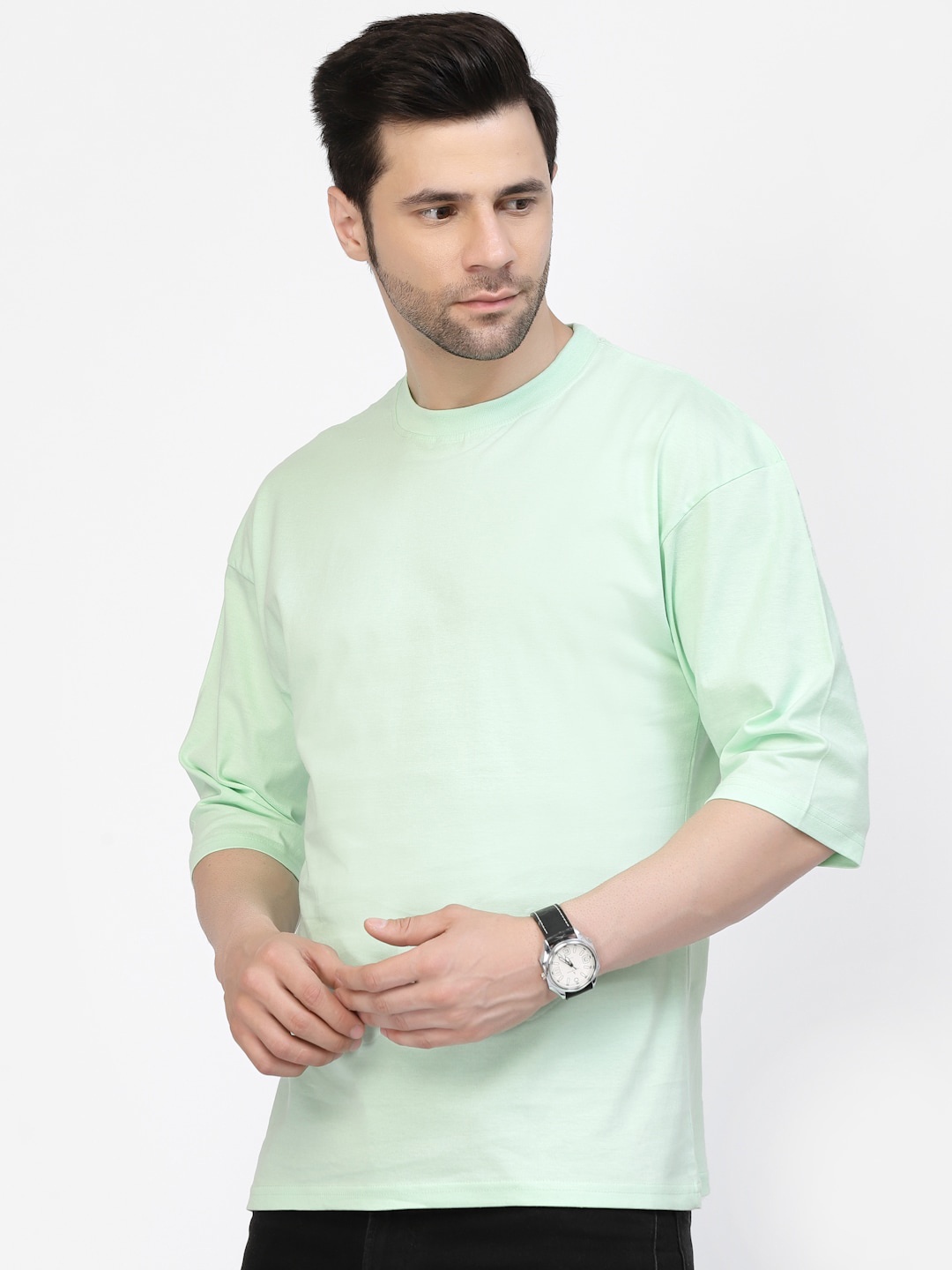 

Gavin Paris Pure Cotton Oversized T-shirt, Sea green