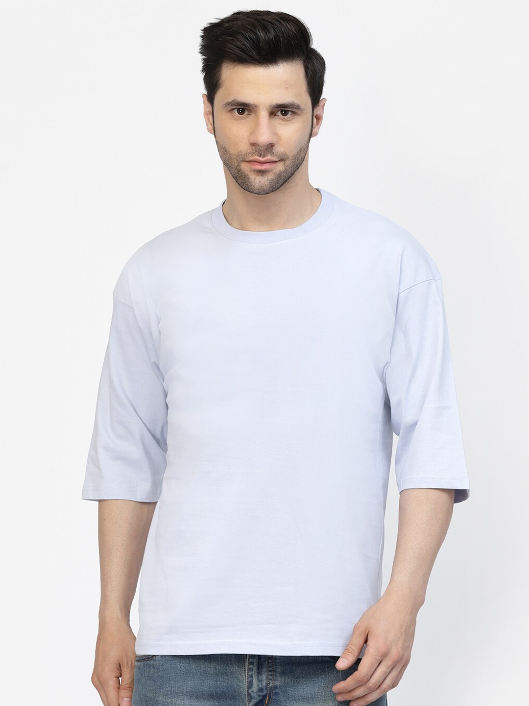 

Gavin Paris Pure Cotton Oversized T-Shirt, Blue