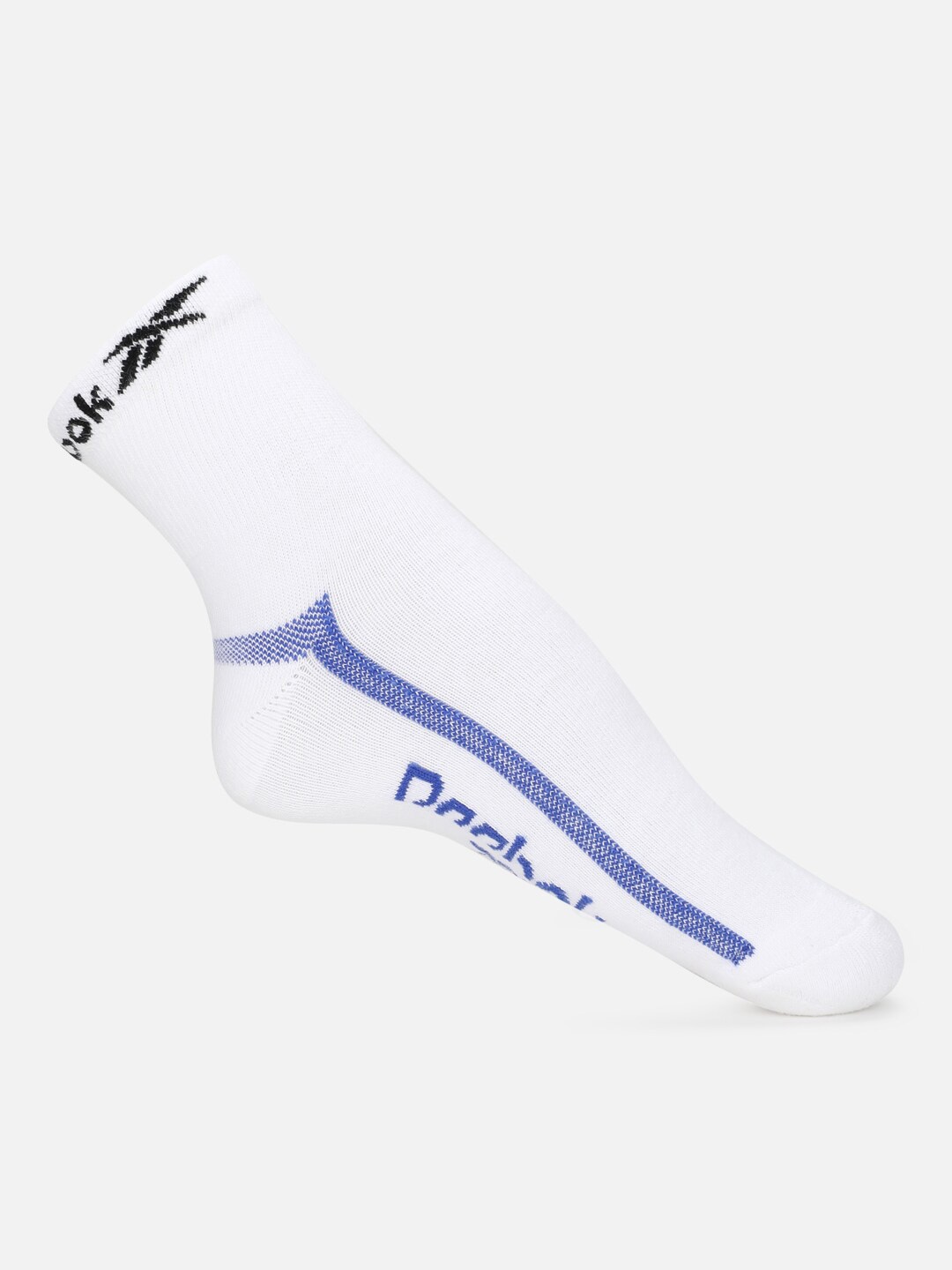 

Reebok Men Patterned Cotton Above Ankle Length Socks, White