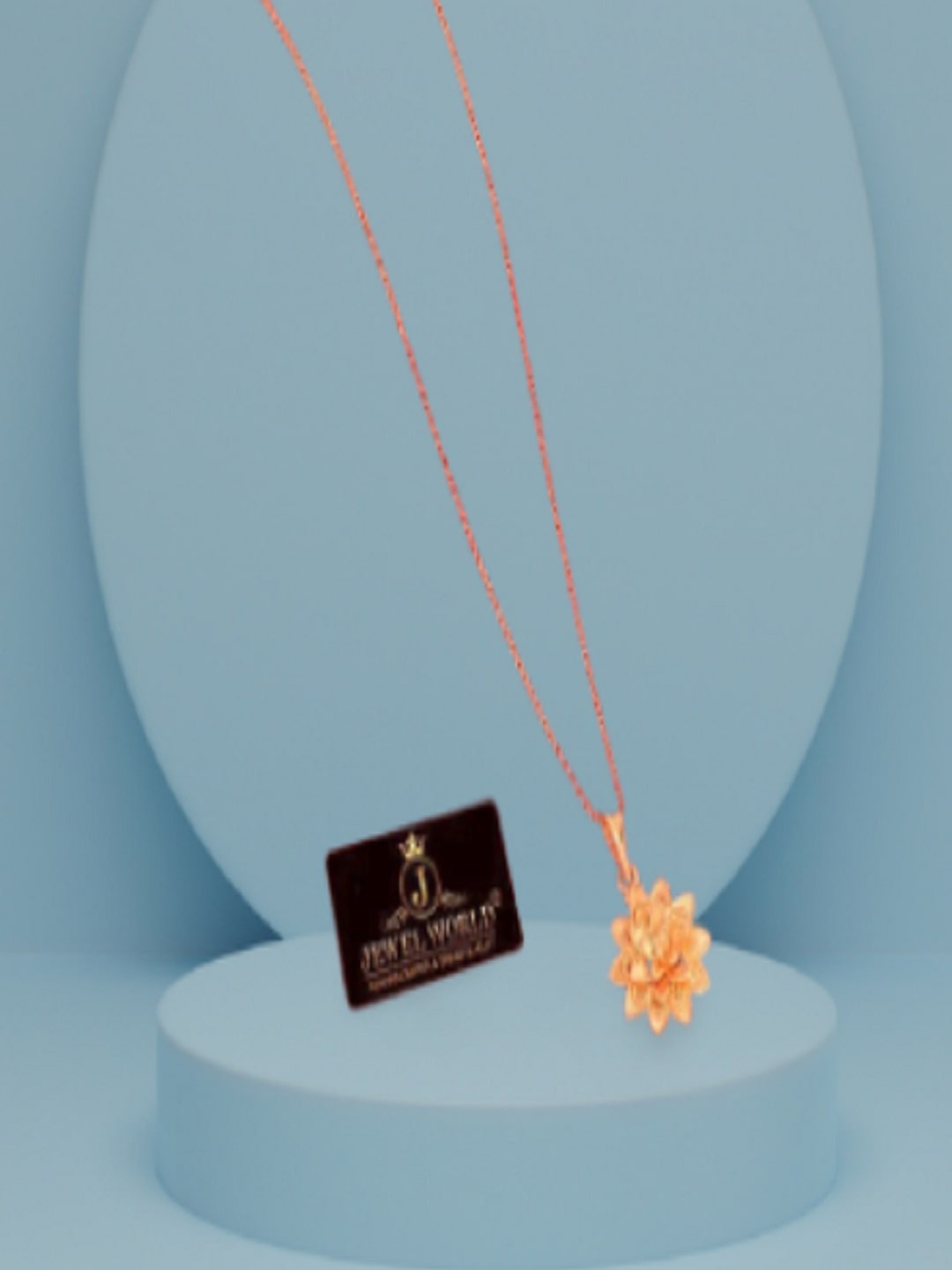 

JEWEL WORLD Gold-Plated Short Chain