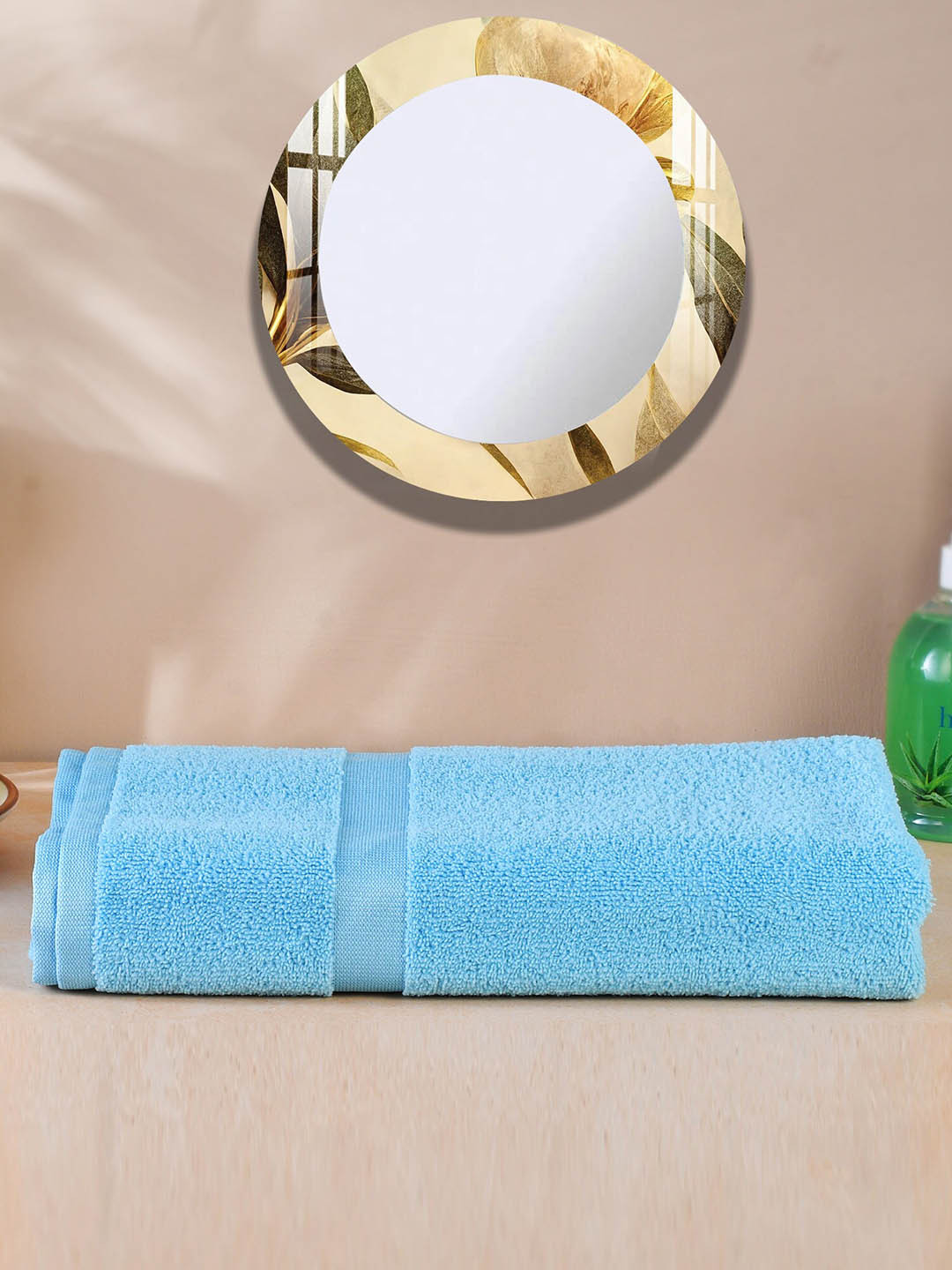 

Urban Magic Teal Blue Self-Designed 300 GSM Bath Towel