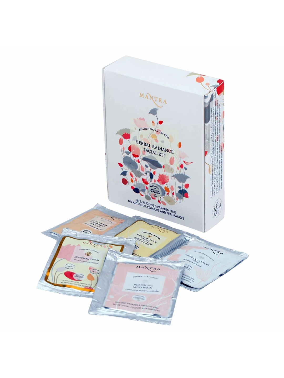 

Mantra Herbal Radiance Facial Kit - 32ml + 8g, Blue
