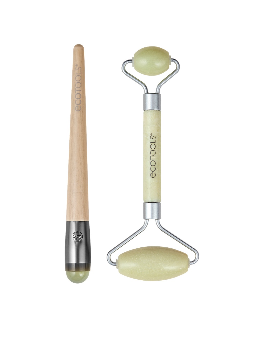 

EcoTools Jade Facial Roller & Eye Roller Duo - Green