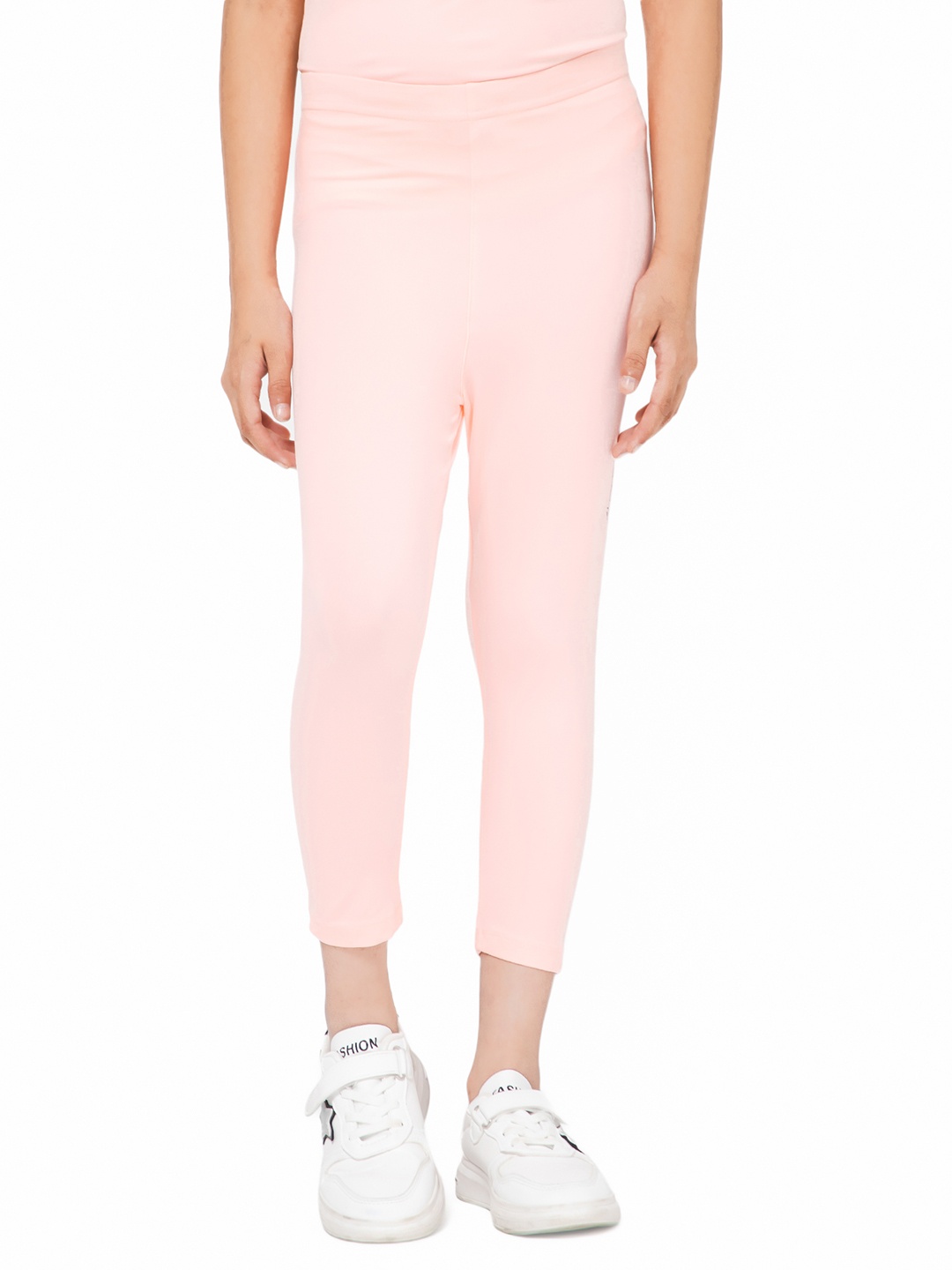 

Bodycare Kids Girls Ankle Length Leggings, Peach