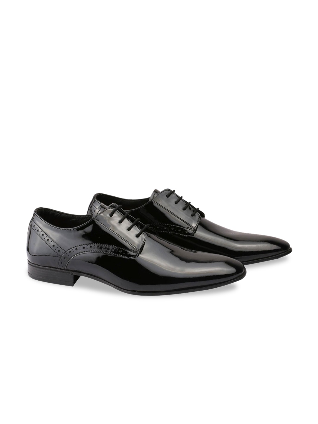 

Harrykson London Men Leather Formal Derbys, Black